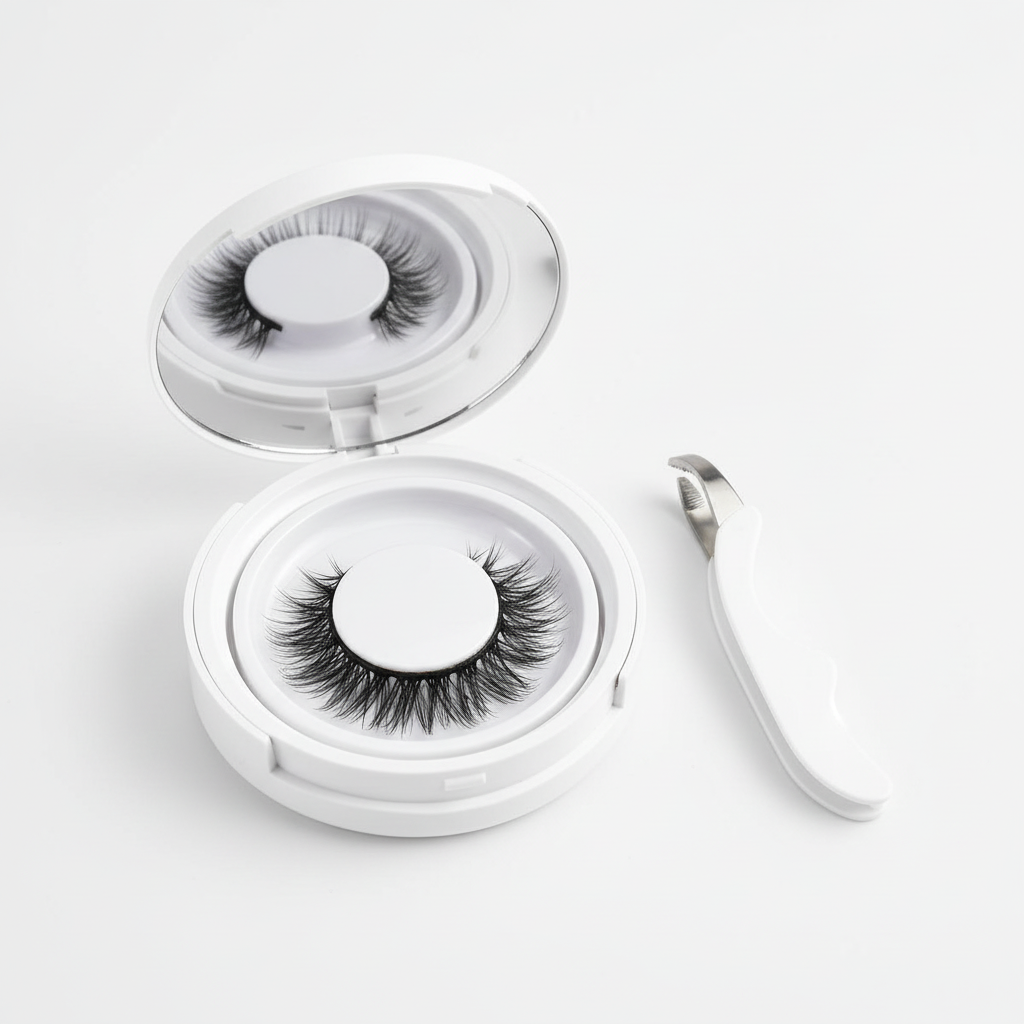 Ensemble de Cils Magnétiques Réutilisables | Sans Adhésif | Hypoallergénique avec Applicateur