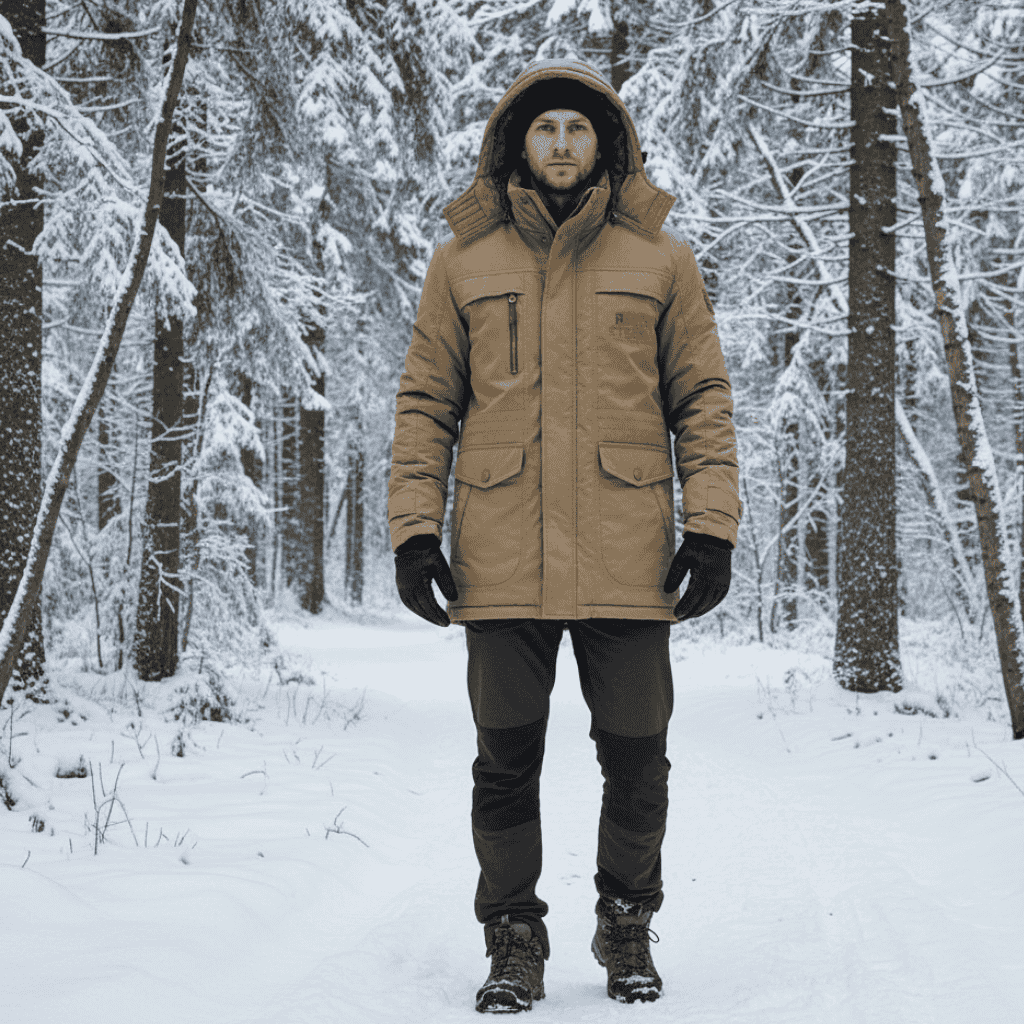 FROSTGUARD – Parka rembourré pour chaleur et protection par temps froid