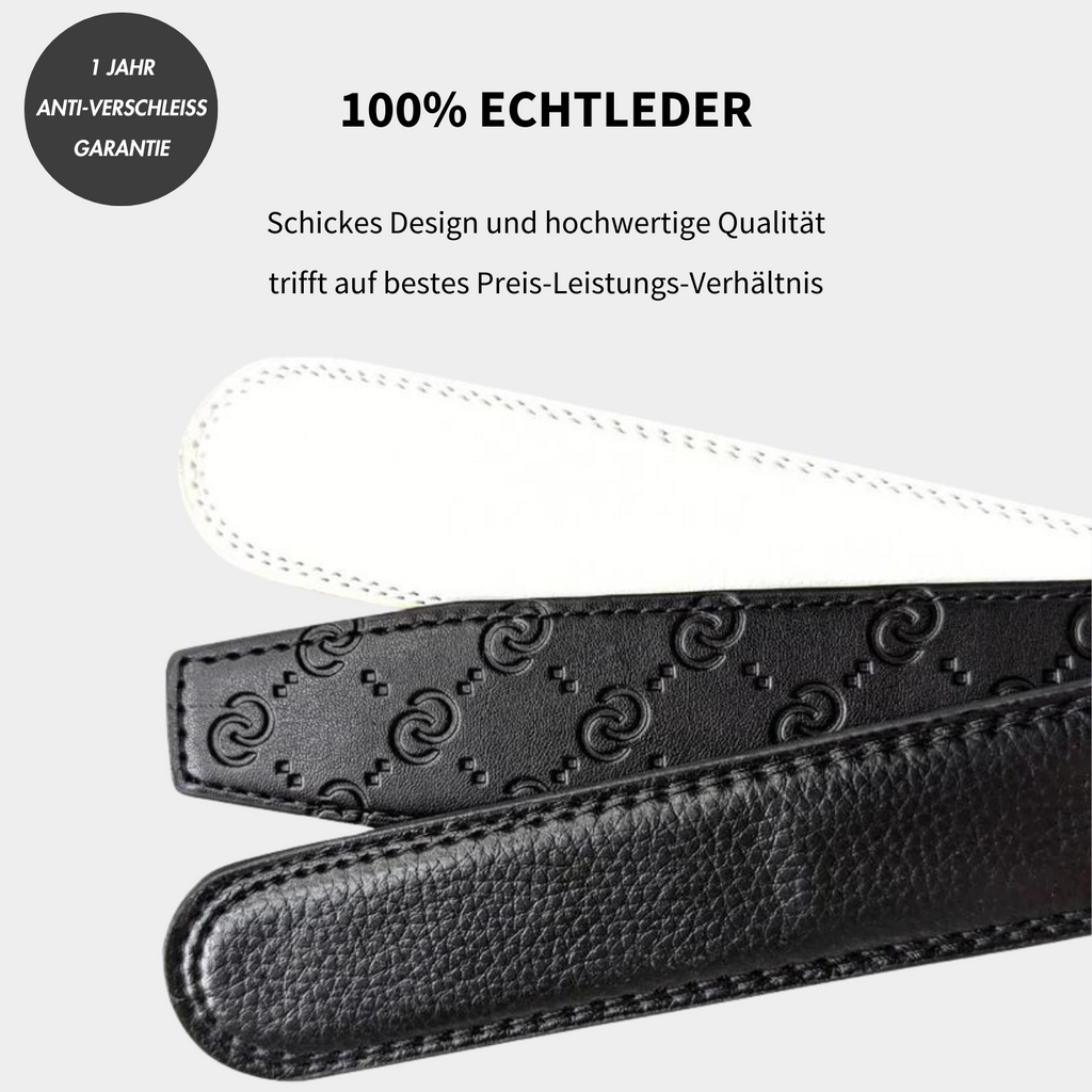CEINTURE MAJESTICE™ | Ceinture en cuir à clic facile | Offre 1+1 !