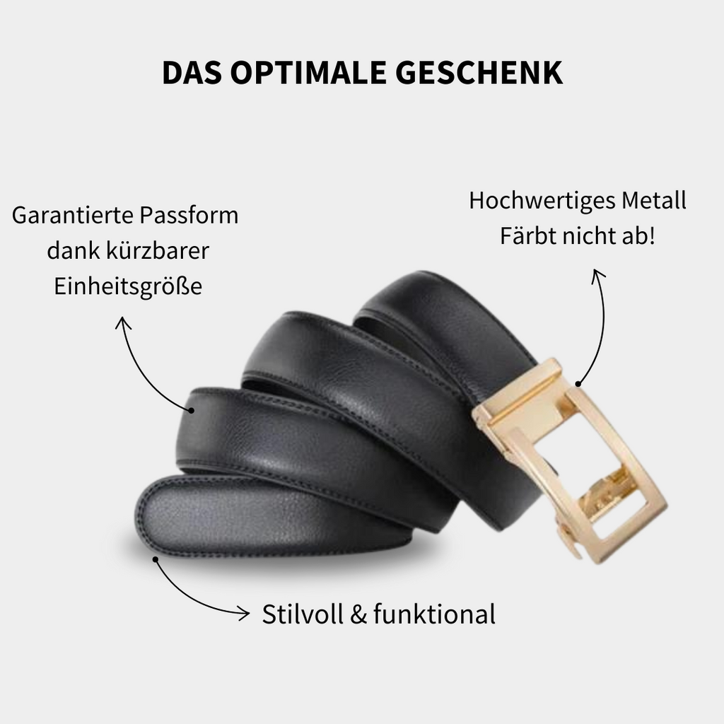 CEINTURE MAJESTICE™ | Ceinture en cuir à clic facile | Offre 1+1 !