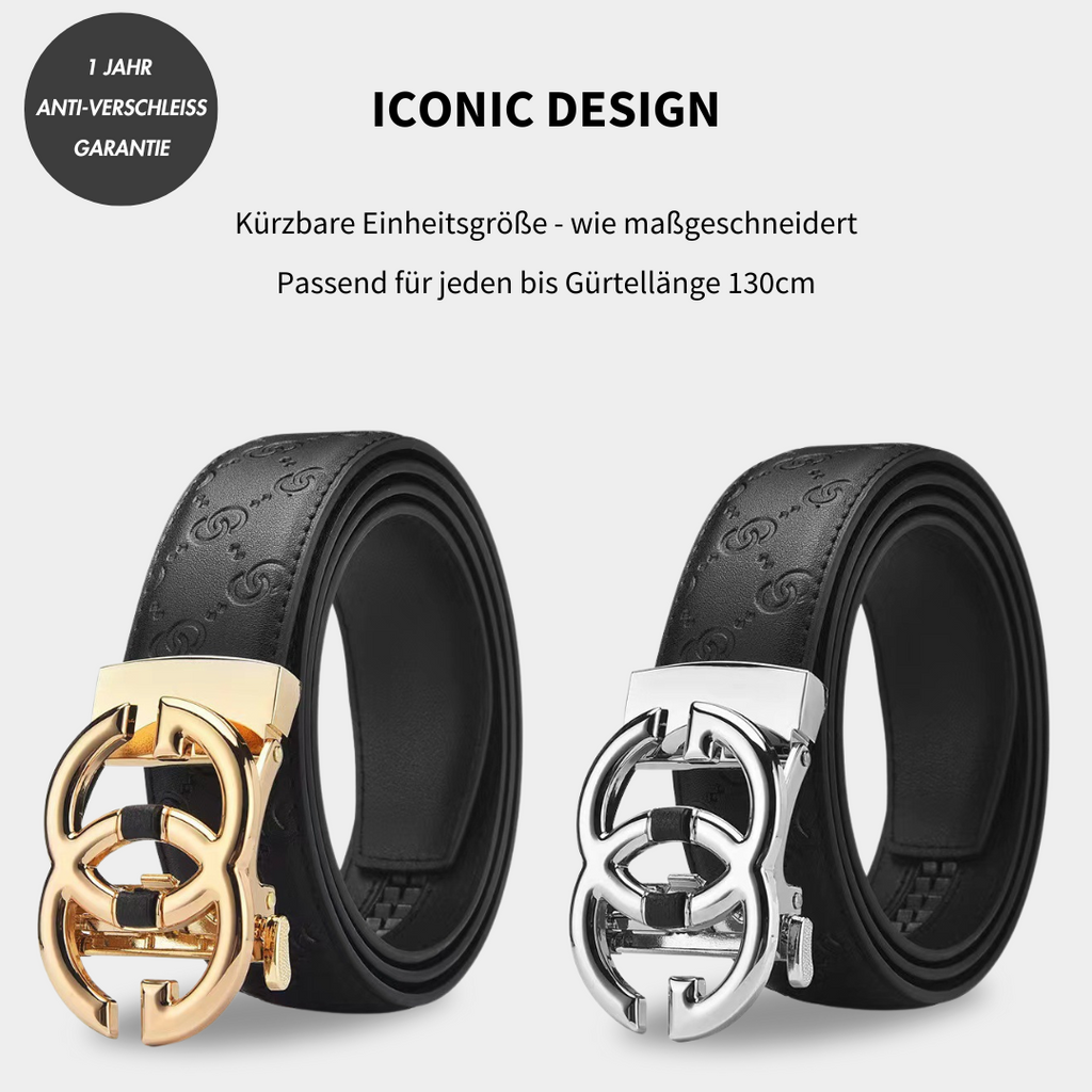 CEINTURE MAJESTICE™ | Ceinture en cuir à clic facile | Offre 1+1 !