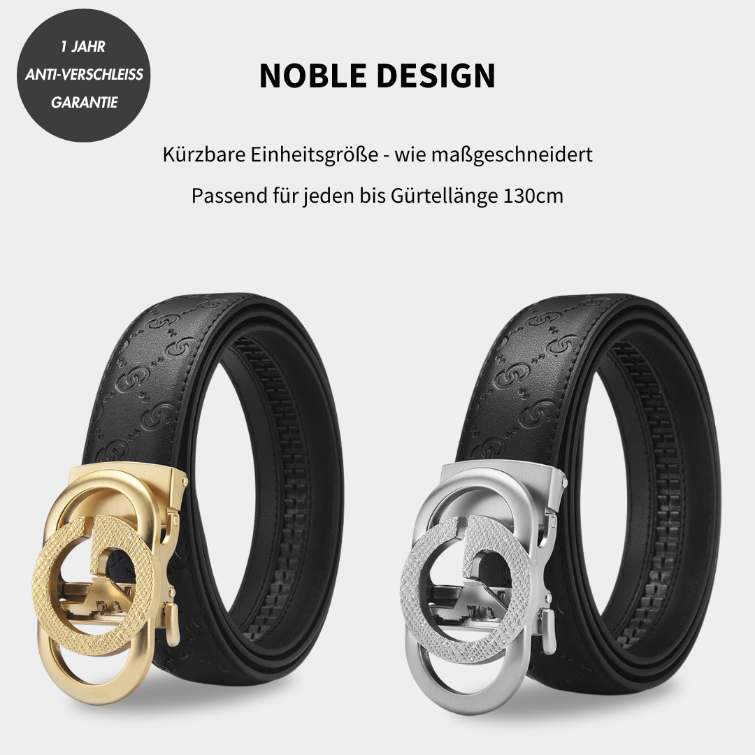 CEINTURE MAJESTICE™ | Ceinture en cuir à clic facile | Offre 1+1 !
