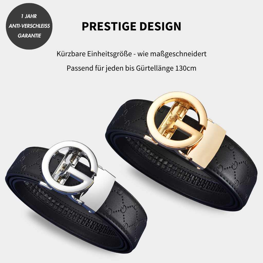CEINTURE MAJESTICE™ | Ceinture en cuir à clic facile | Offre 1+1 !