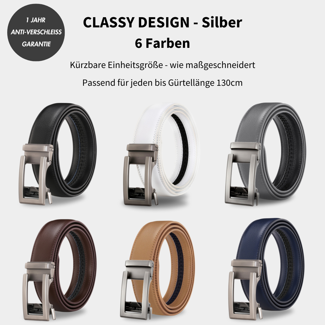CEINTURE MAJESTICE™ | Ceinture en cuir à clic facile | Offre 1+1 !