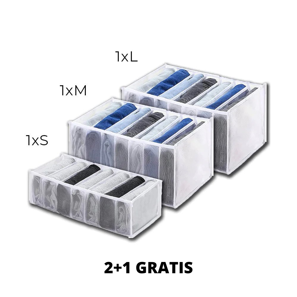 2+1 GRATUIT | Organisateur de Placard - Mettez de l'ordre dans votre garde-robe