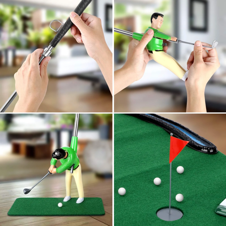 Ensemble de Mini Golf Intérieur pour Usage Domestique