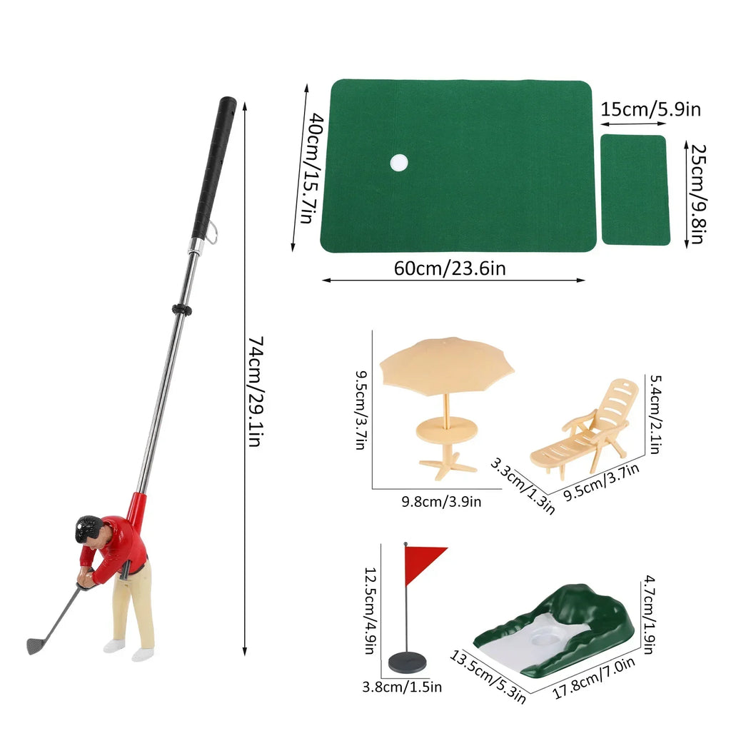 Ensemble de Mini Golf Intérieur pour Usage Domestique