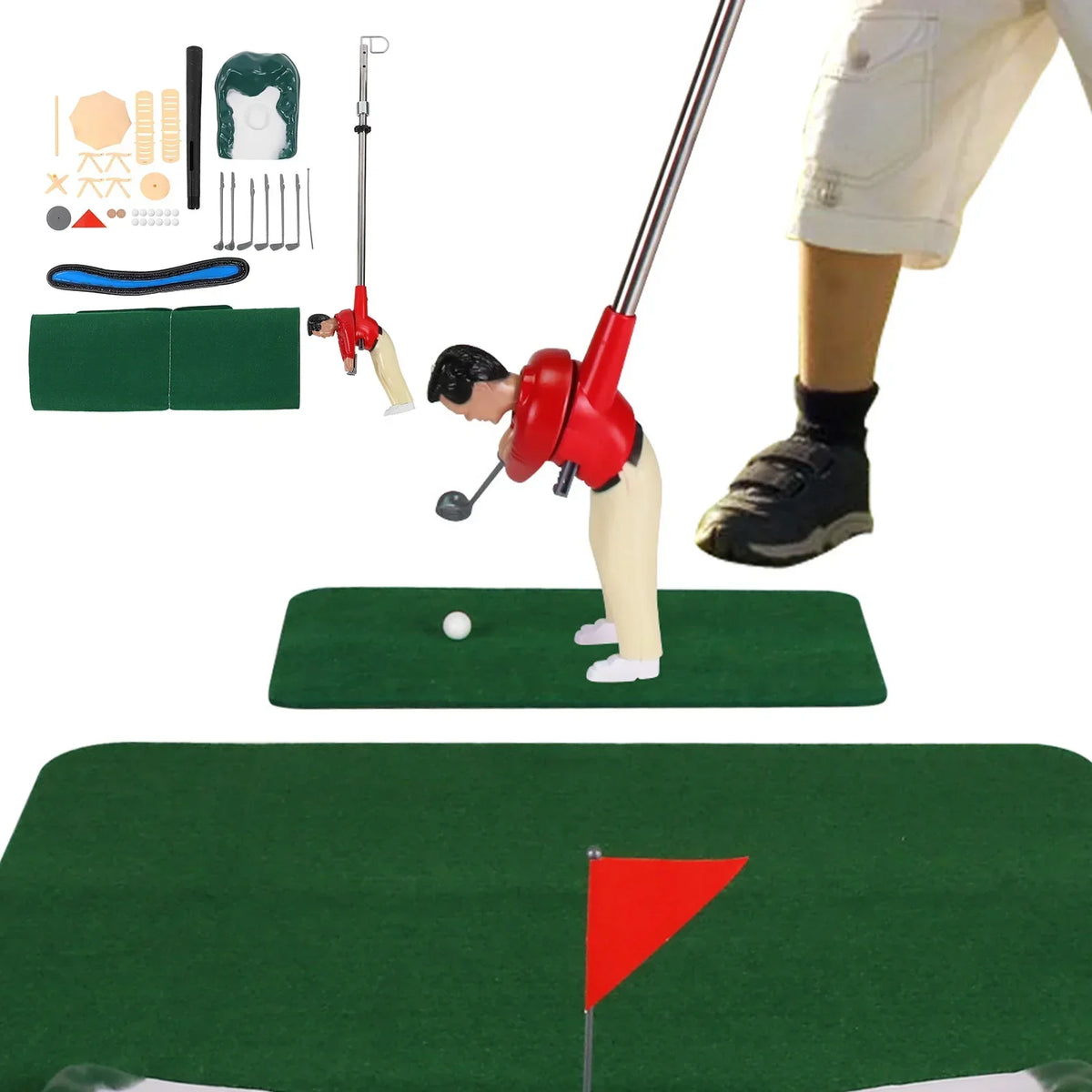 Ensemble de Mini Golf Intérieur pour Usage Domestique