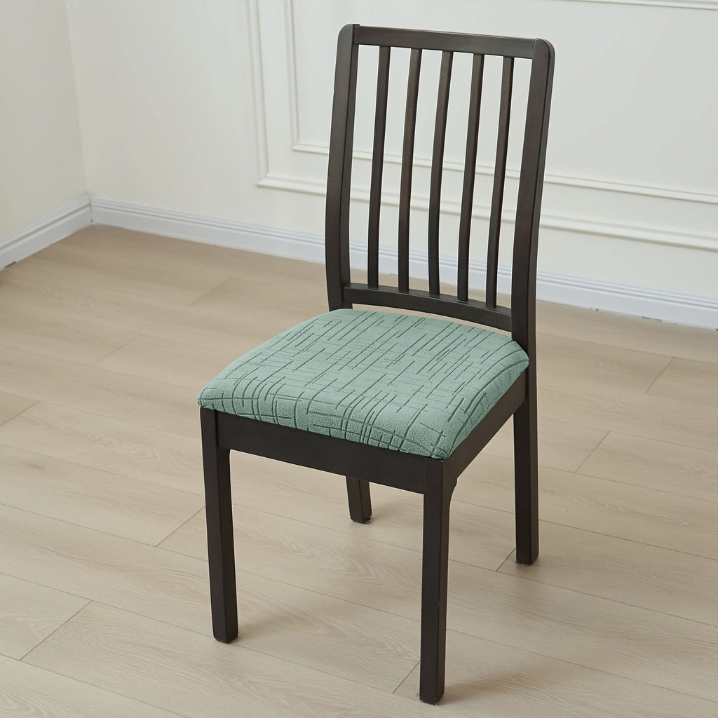 Housses de Chaise de Salle à Manger Élastiques avec Design Croisé – Ajustement Moderne