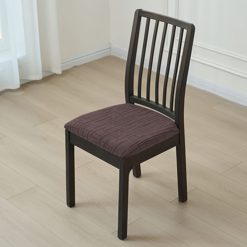 Housses de Chaise de Salle à Manger Élastiques avec Design Croisé – Ajustement Moderne