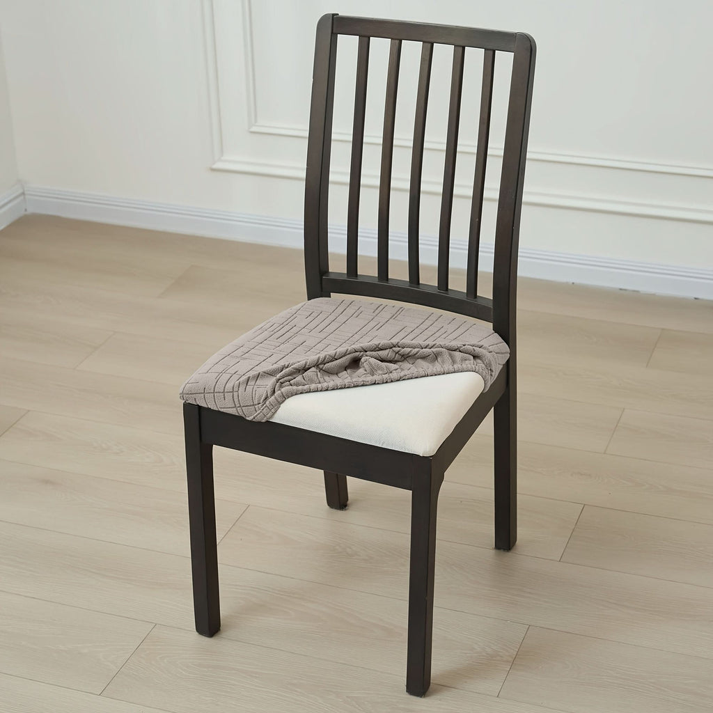 Housses de Chaise de Salle à Manger Élastiques avec Design Croisé – Ajustement Moderne