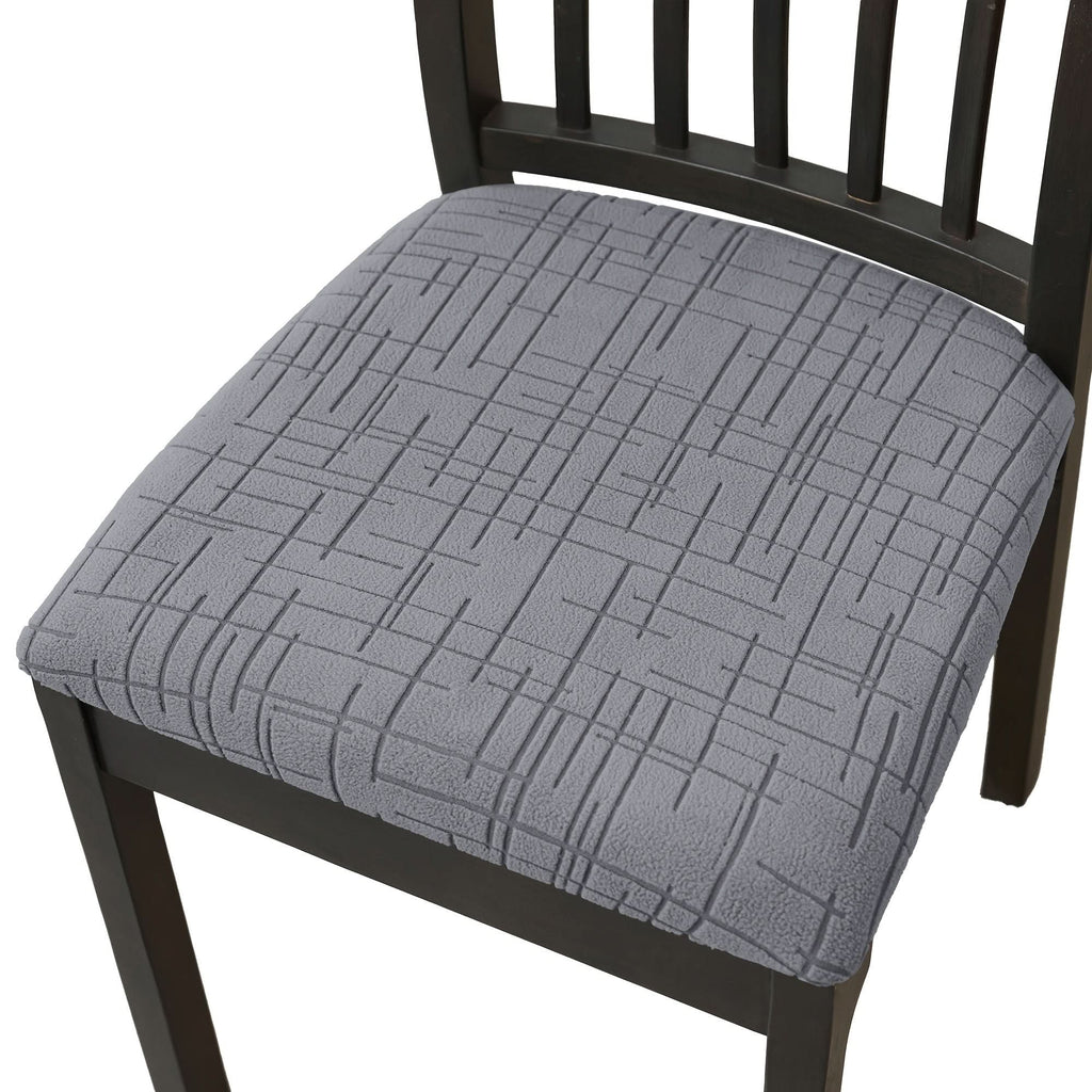 Housses de Chaise de Salle à Manger Élastiques avec Design Croisé – Ajustement Moderne