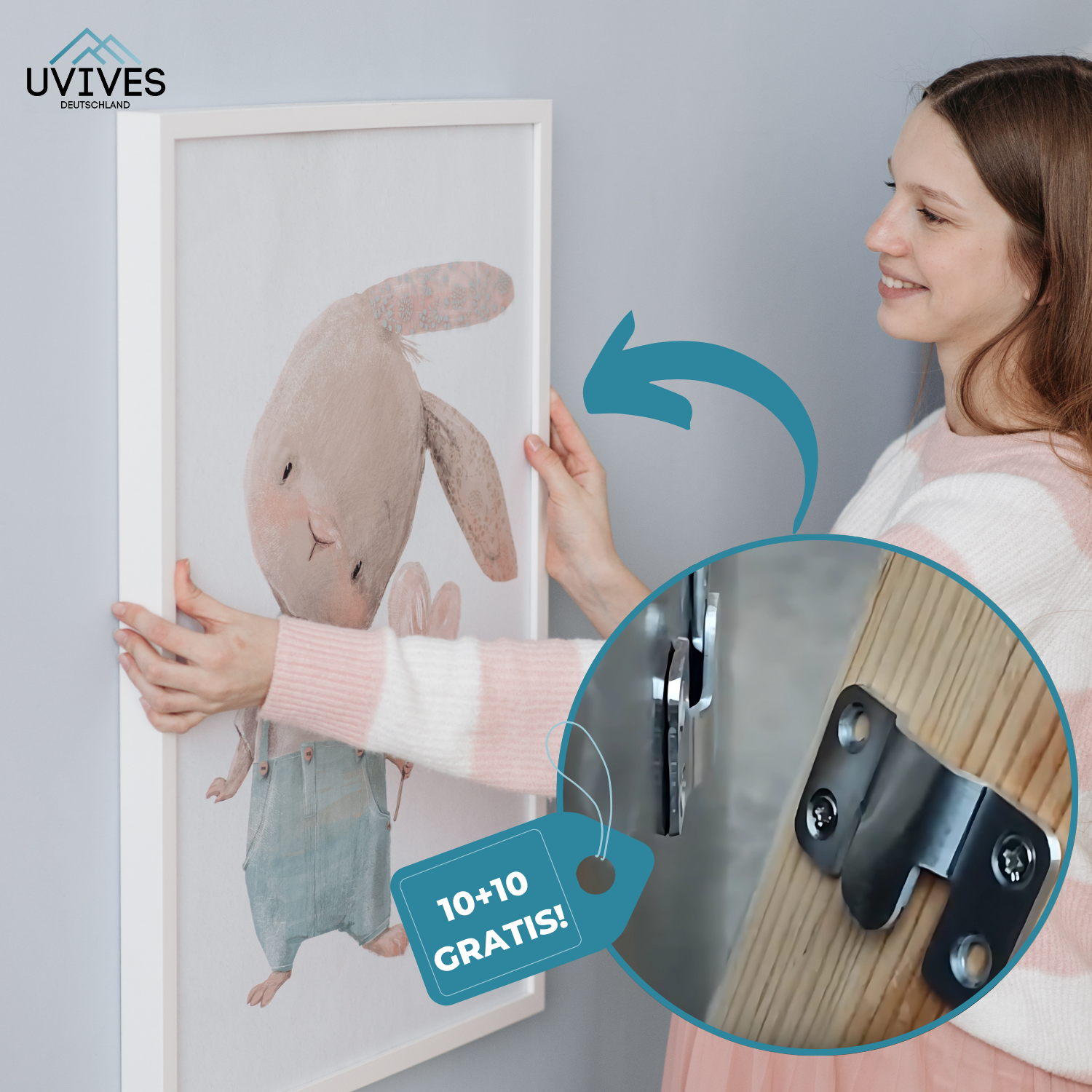 10+10 GRATUIT | MountPro – La solution astucieuse pour un accrochage sécurisé et sans couture !