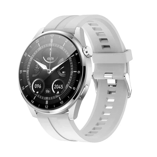 Montre de santé multifonctionnelle avec moniteur de fréquence cardiaque et mesure de la pression artérielle – Montre intelligente étanche avec batterie rechargeable | Sansoti
