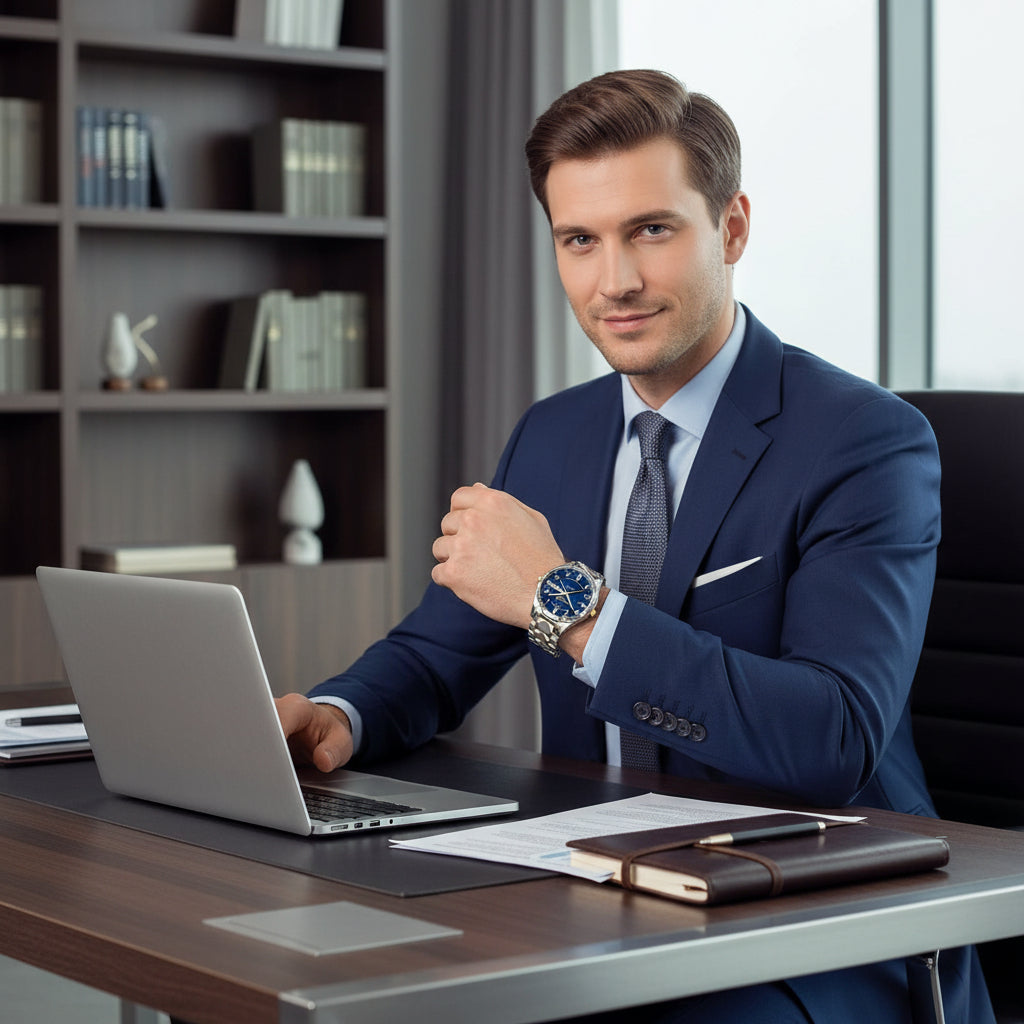 MONTRE TITANFORCE – Montre de sport robuste en titane pour hommes