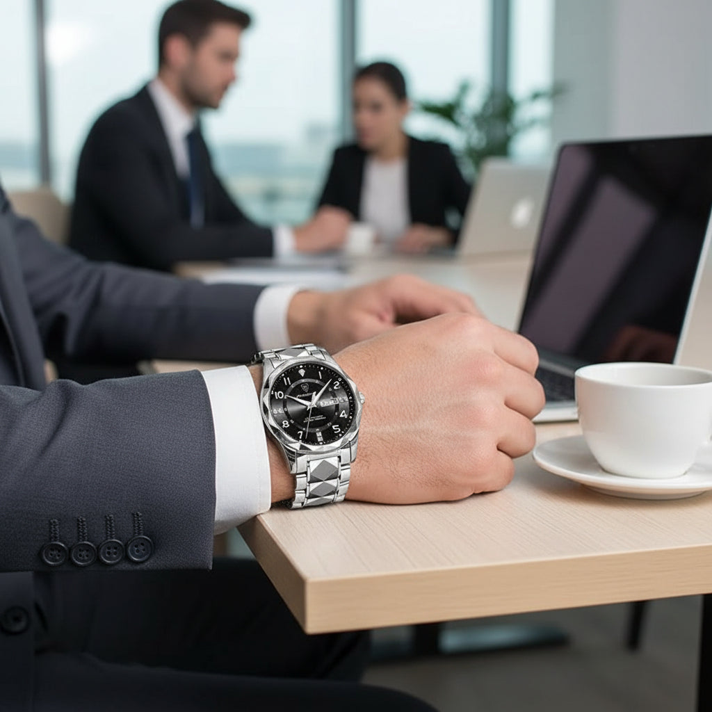 MONTRE TITANFORCE – Montre de sport robuste en titane pour hommes