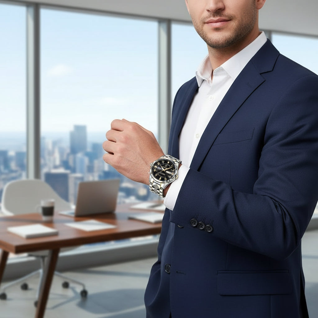 MONTRE TITANFORCE – Montre de sport robuste en titane pour hommes
