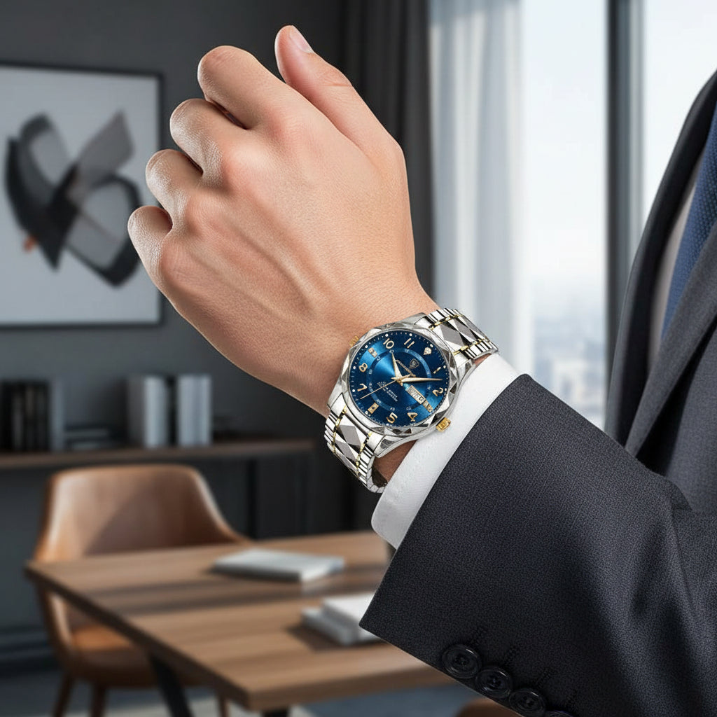 MONTRE TITANFORCE – Montre de sport robuste en titane pour hommes