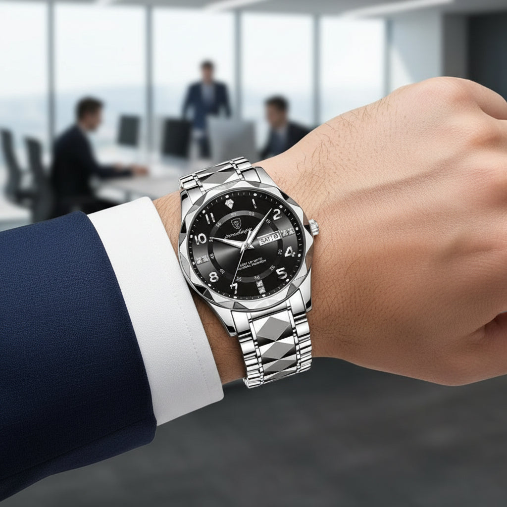 MONTRE TITANFORCE – Montre de sport robuste en titane pour hommes