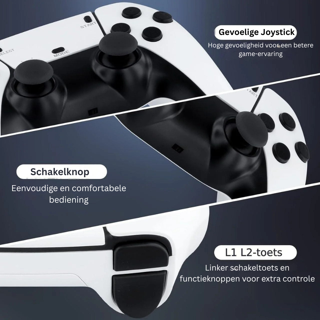 Console de Jeu Rétro - Console Sans Fil avec 20 000 Jeux - Nexarc
