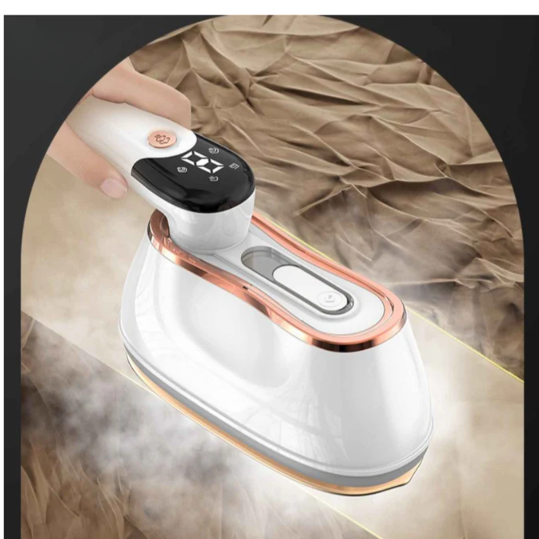 Virexa - Fer à repasser pliable et rotatif avec écran numérique