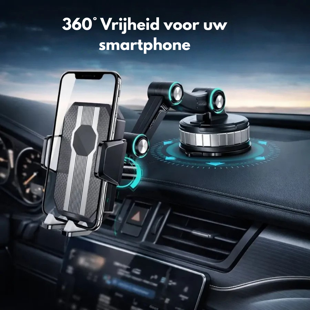 Support de Téléphone Auto - Support Smartphone Solide 360° - DriveMount