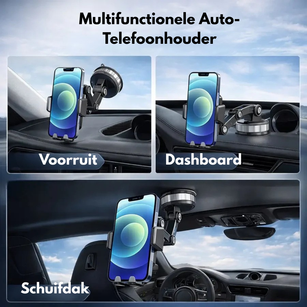 Support de Téléphone Auto - Support Smartphone Solide 360° - DriveMount