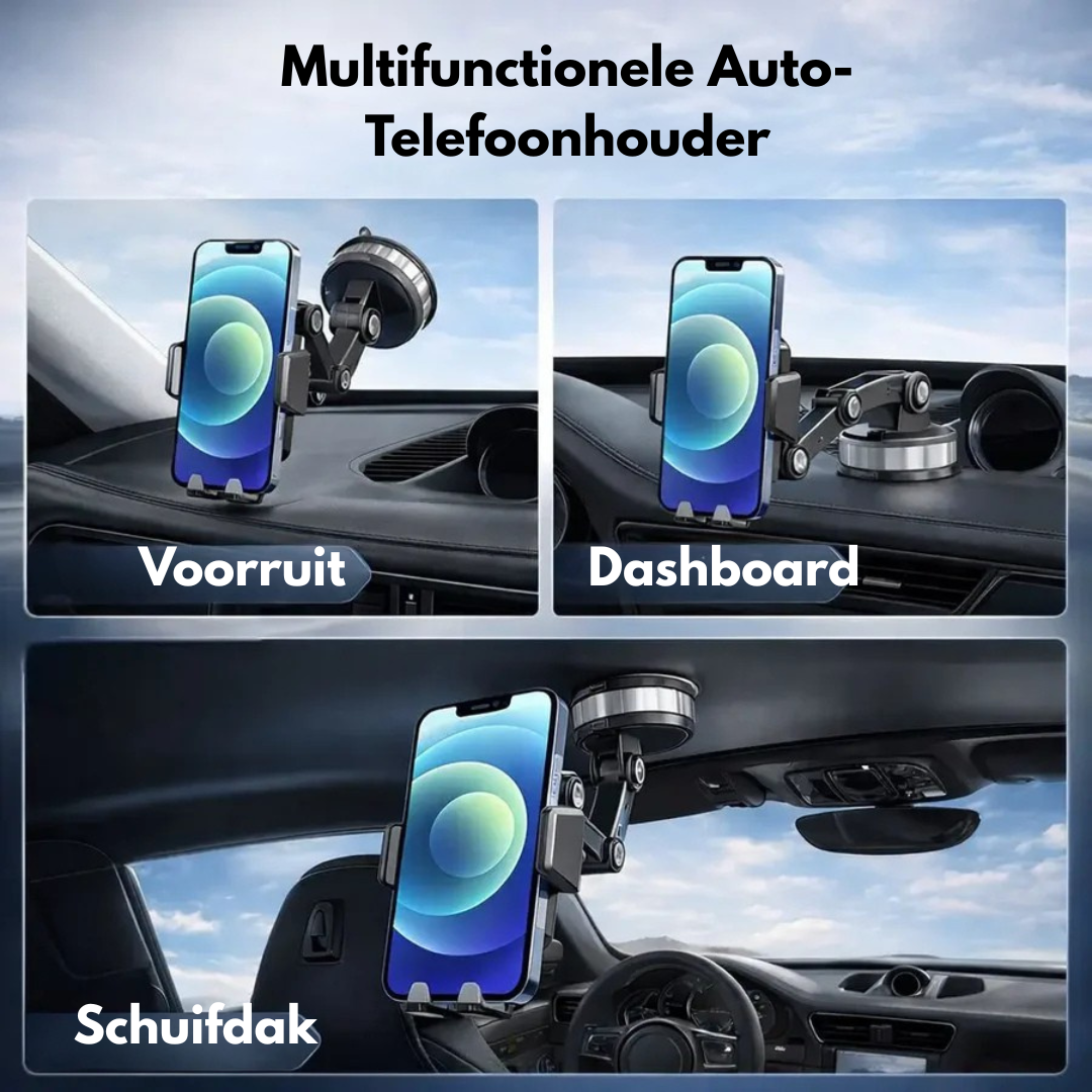 Support de Téléphone Auto - Support Smartphone Solide 360° - DriveMount