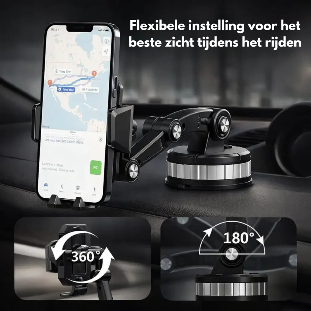 Support de Téléphone Auto - Support Smartphone Solide 360° - DriveMount