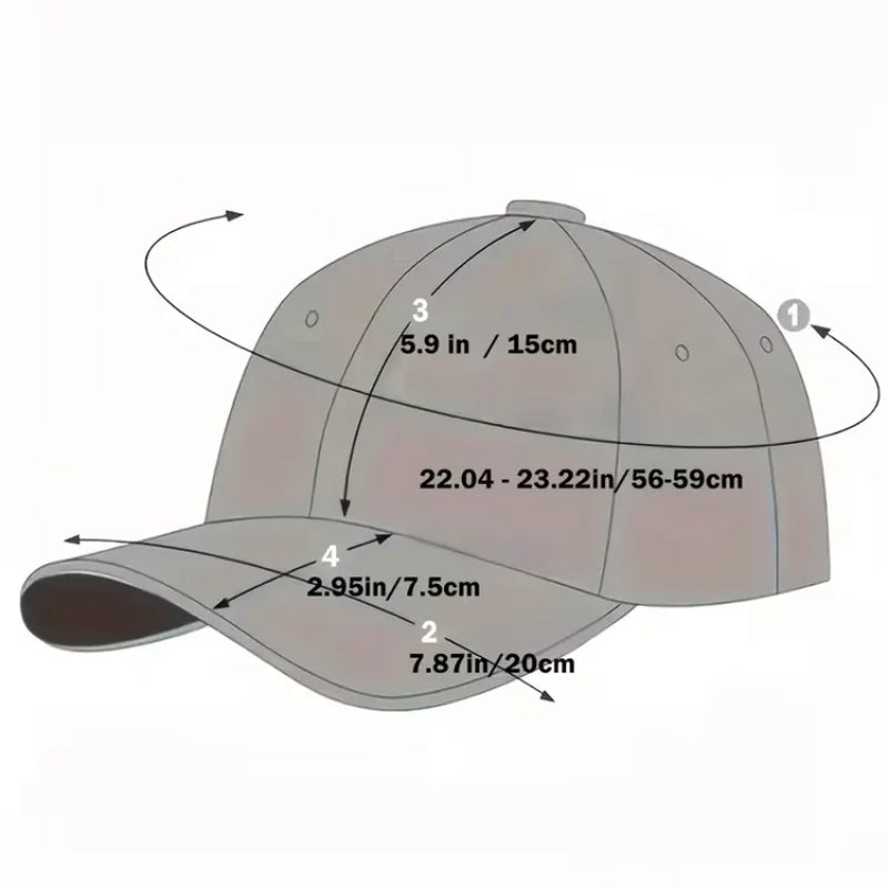 Casquette de Baseball - Casquette Ajustable avec Broderie Marguerite - Florvex