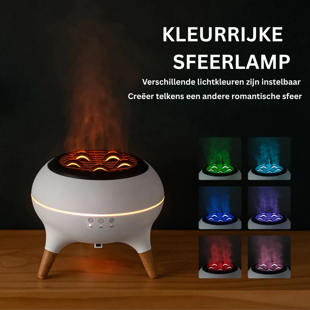 Diffuseur d'Aromas - Flamme de Méduse Dynamique