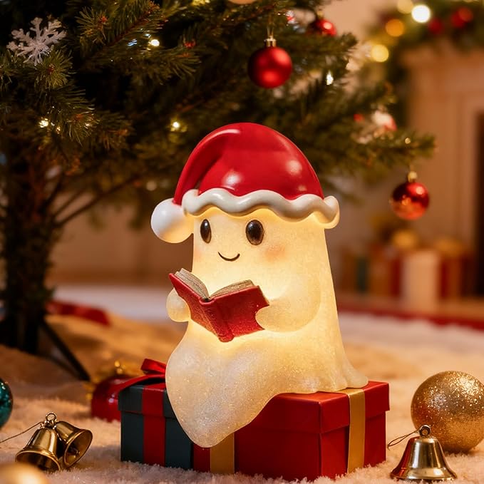 Figurine LED de Noël – Éclairage décoratif de Noël au design ludique