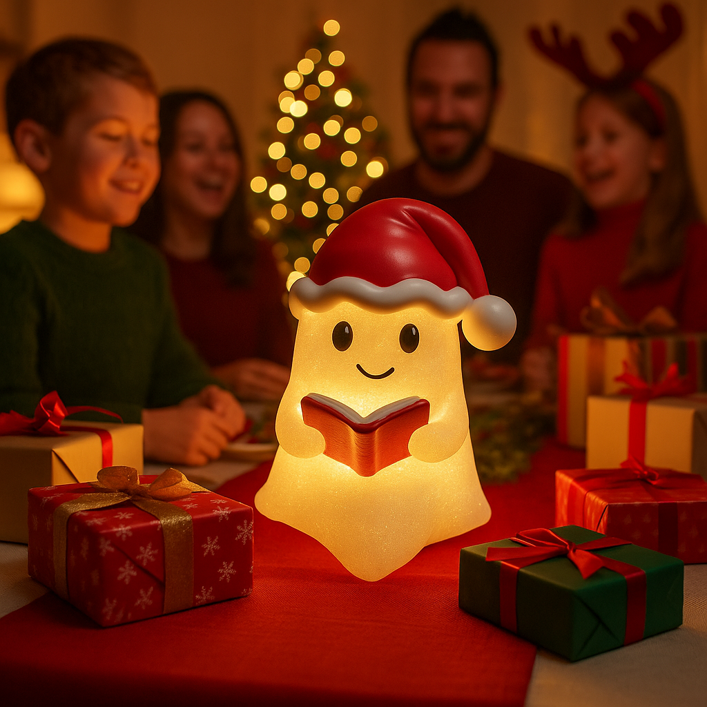 Figurine LED de Noël – Éclairage décoratif de Noël au design ludique