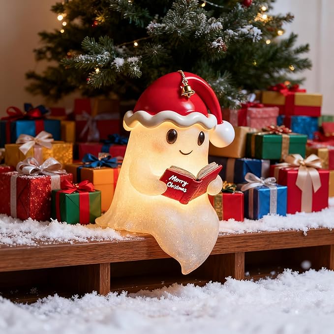 Figurine LED de Noël – Éclairage décoratif de Noël au design ludique