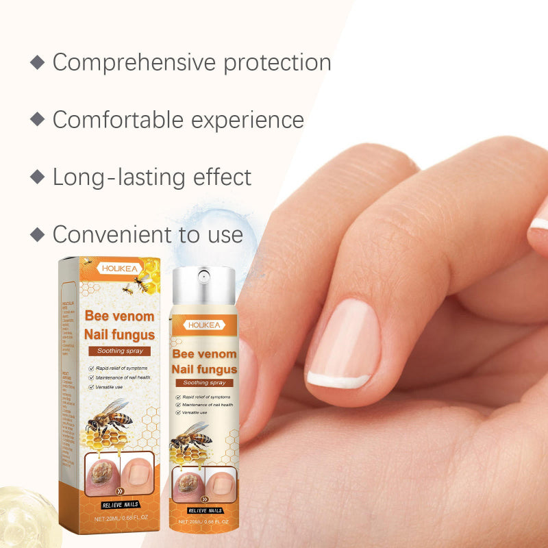 NailSpray 1+1 GRATUIT - Facile à Utiliser Spray Réparateur Apaisant pour les Ongles