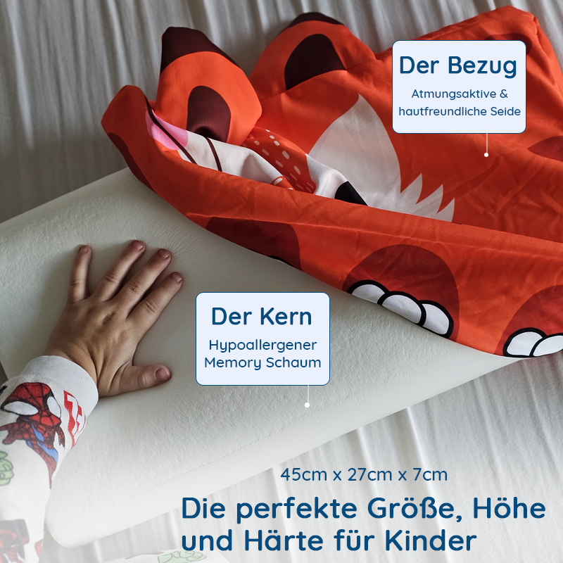 1 + 1 GRATUIT | Calmora™ | Coussin apaisant pour enfants pour un meilleur sommeil
