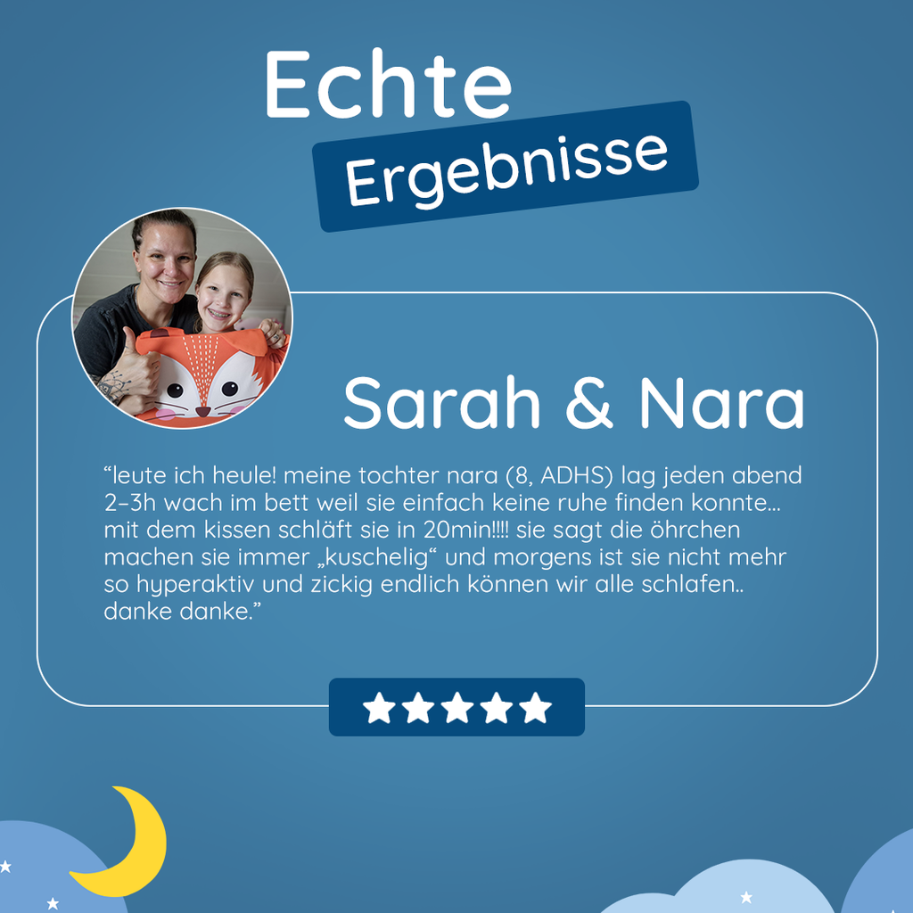 1 + 1 GRATUIT | Calmora™ | Coussin apaisant pour enfants pour un meilleur sommeil