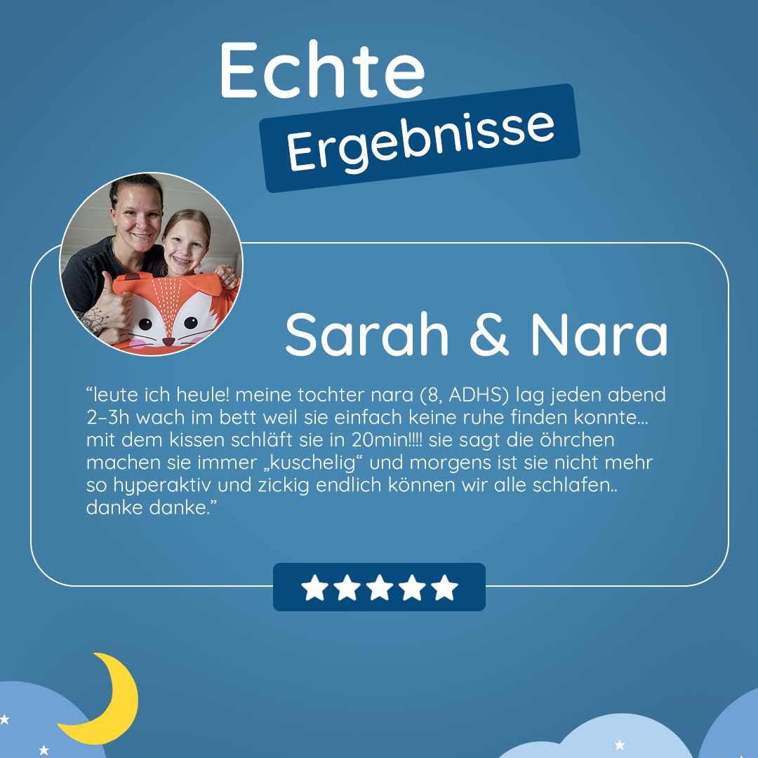 1 + 1 GRATUIT | Calmora™ | Coussin apaisant pour enfants pour un meilleur sommeil