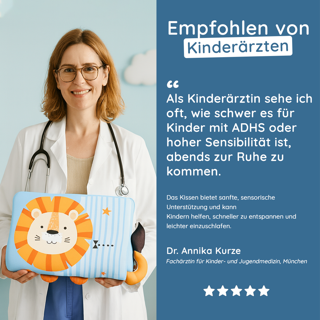 1 + 1 GRATUIT | Calmora™ | Coussin apaisant pour enfants pour un meilleur sommeil