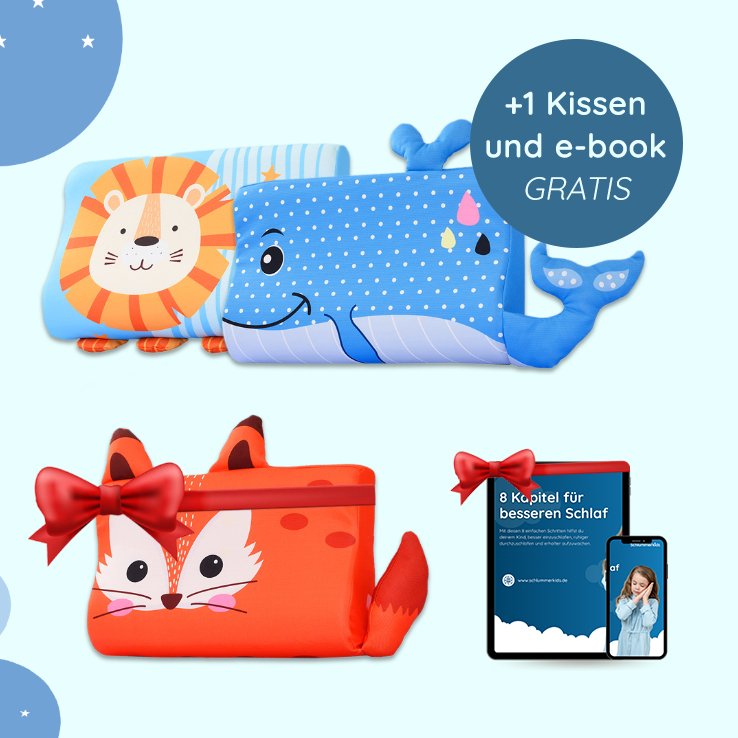 1 + 1 GRATUIT | Calmora™ | Coussin apaisant pour enfants pour un meilleur sommeil