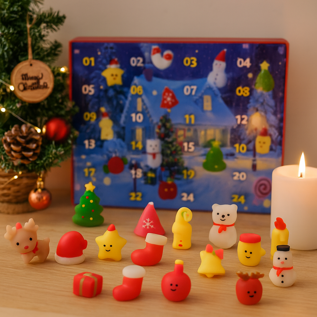 Calendrier de l'Avent de 24 jours – Surprises Festives Quotidiennes