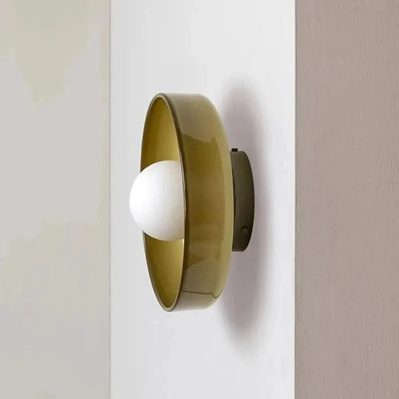 GLASSGLOW Lampe de plafond – Design nordique en verre pour un éclairage élégant