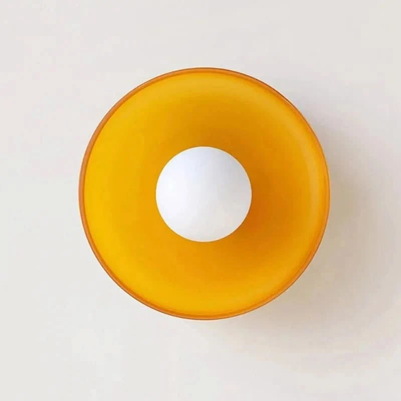 GLASSGLOW Lampe de plafond – Design nordique en verre pour un éclairage élégant
