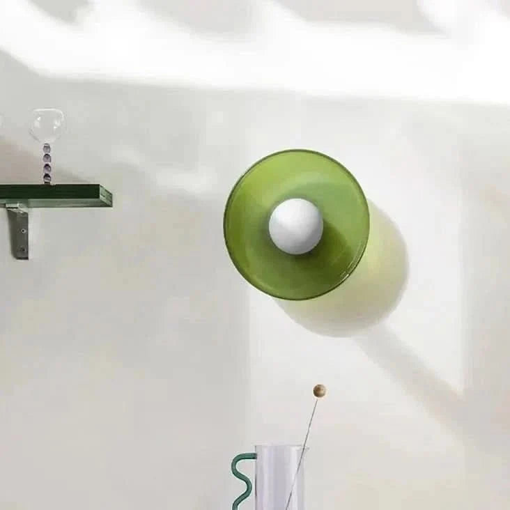 GLASSGLOW Lampe de plafond – Design nordique en verre pour un éclairage élégant