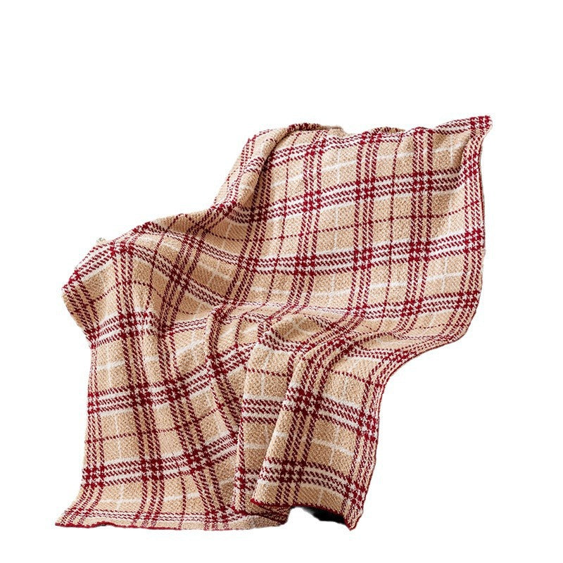 Plaid à Carreaux – Couverture Douce et Chaleureuse
