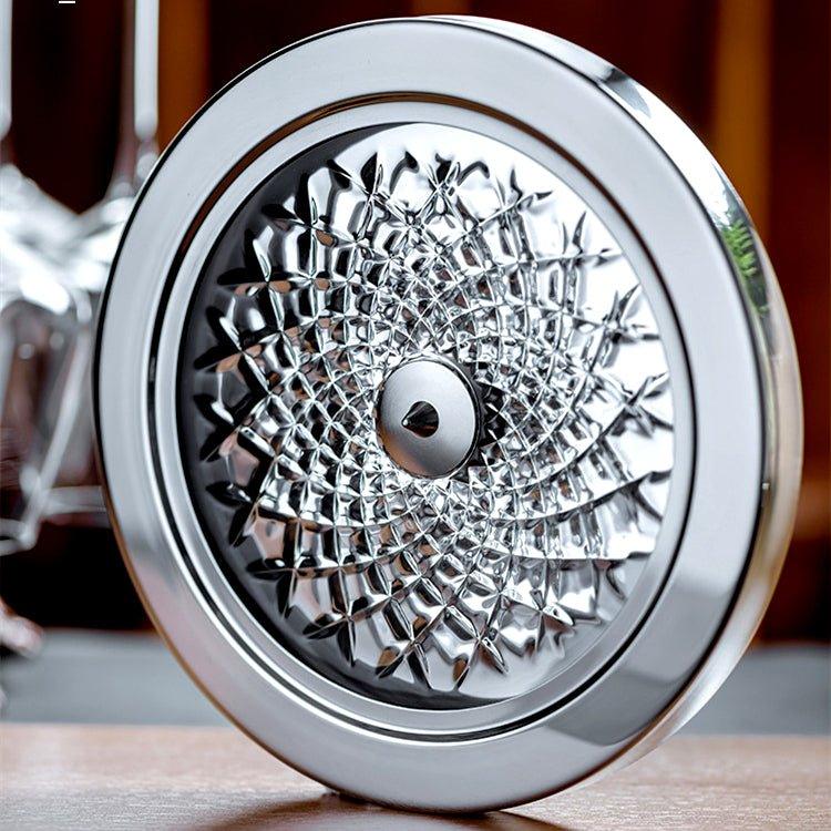 LuxeDecant Carafe à Vin | Rotation 360° | Verre Cristal Soufflé à la Main | Aération Parfaite & Design Élégant