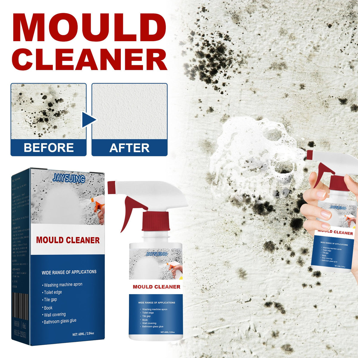 Cleaner Pro° AntiMould : Nettoyant Anti-Moisissure