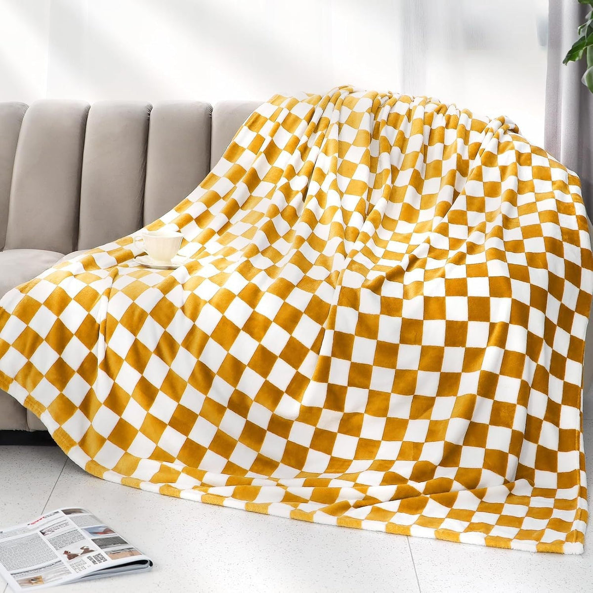 Plaid – Doux, Chaud Plaid pour Canapé et Lit