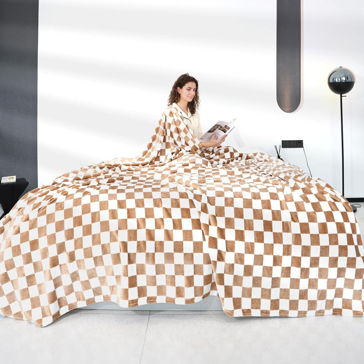 Plaid – Doux, Chaud Plaid pour Canapé et Lit