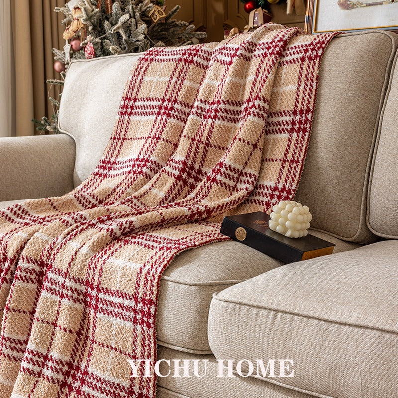 Plaid Décoratif – Doux et Élégant Couvre-Sofa